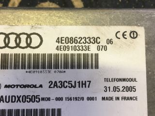 bontott AUDI A8 Telefon Elektronika