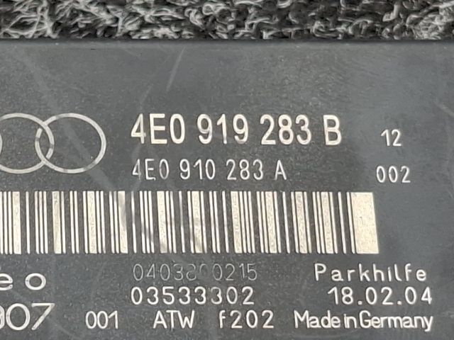 bontott AUDI A8 Tolatóradar Elektronika