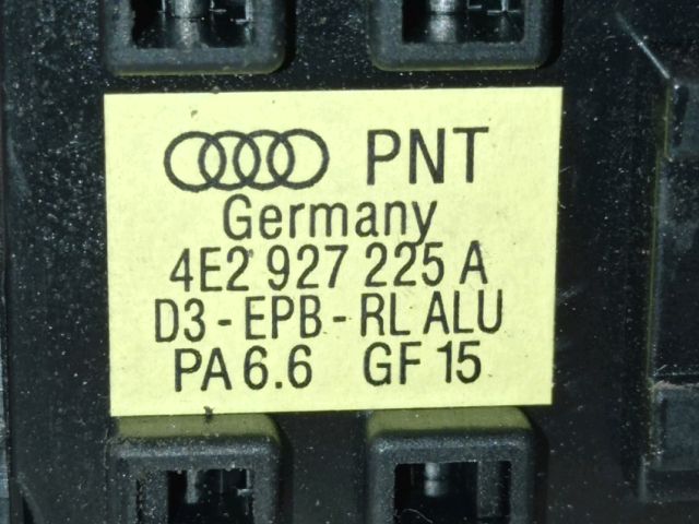 bontott AUDI A8 Tolatóradar Kapcsoló