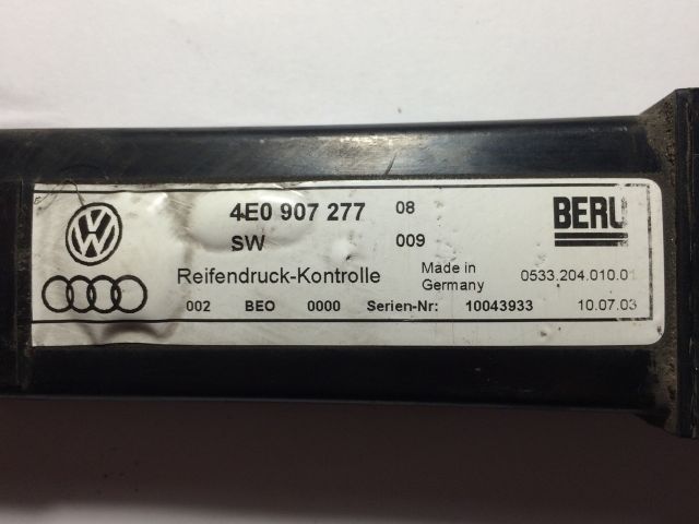 bontott AUDI A8 TPMS Elektronika