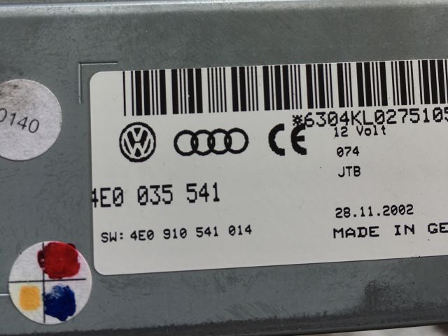 bontott AUDI A8 Video Elektronika