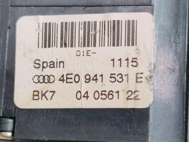 bontott AUDI A8 Világítás Kapcsoló