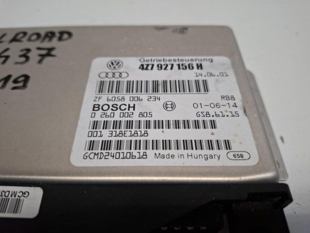 bontott AUDI ALLROAD Automata Váltó Elektronika