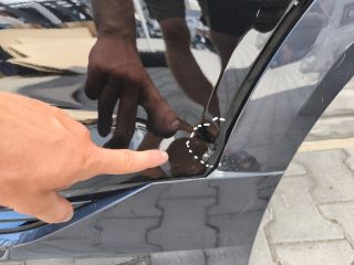 bontott AUDI E-TRON Bal hátsó Ajtó (Üres lemez)