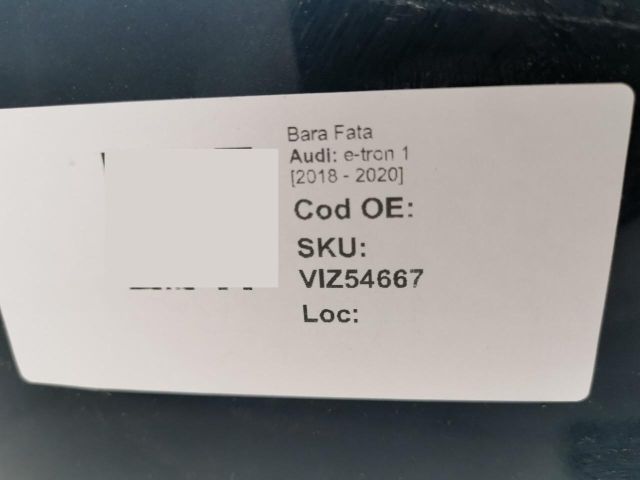 bontott AUDI E-TRON Első Lökhárító (Üresen)
