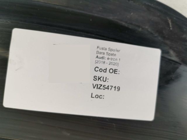 bontott AUDI E-TRON Hátsó Lökhárító Alsó (Műanyag)