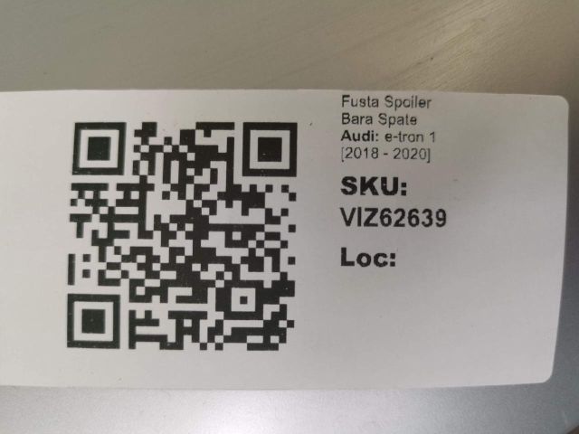 bontott AUDI E-TRON Hátsó Lökhárító Alsó (Műanyag)