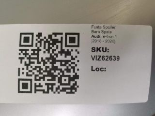 bontott AUDI E-TRON Hátsó Lökhárító Alsó (Műanyag)