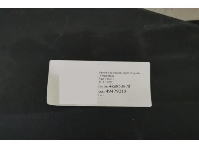 bontott AUDI E-TRON Jobb hátsó Ajtó Díszléc