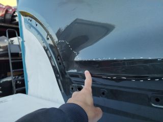 bontott AUDI E-TRON Jobb hátsó Ajtó (Üres lemez)