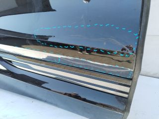 bontott AUDI E-TRON Jobb hátsó Ajtó (Üres lemez)