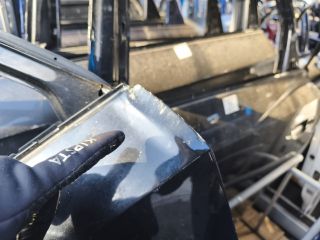 bontott AUDI Q2 Bal hátsó Ajtó (Üres lemez)