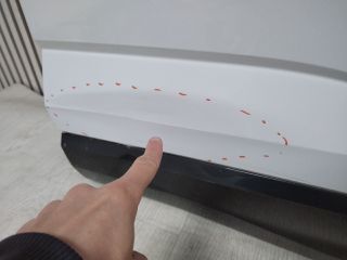 bontott AUDI Q3 Bal hátsó Ajtó (Üres lemez)