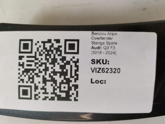 bontott AUDI Q3 Bal hátsó Sárvédő Díszléc