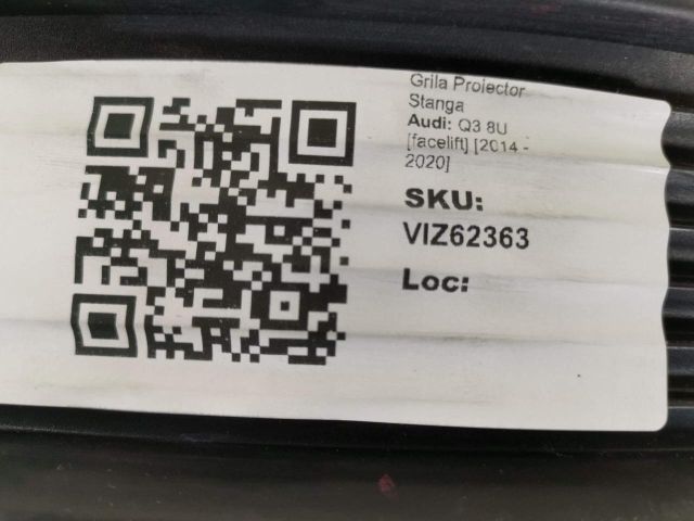 bontott AUDI Q3 Bal Ködzárófény Keret