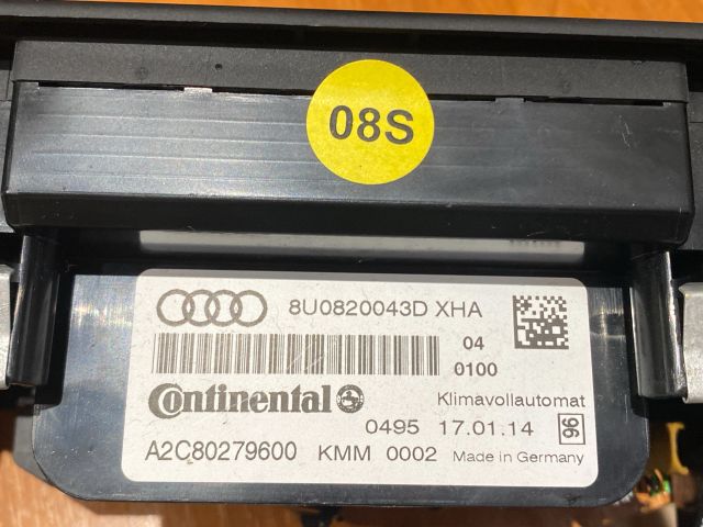 bontott AUDI Q3 Fűtéskapcsoló (digit klímás)