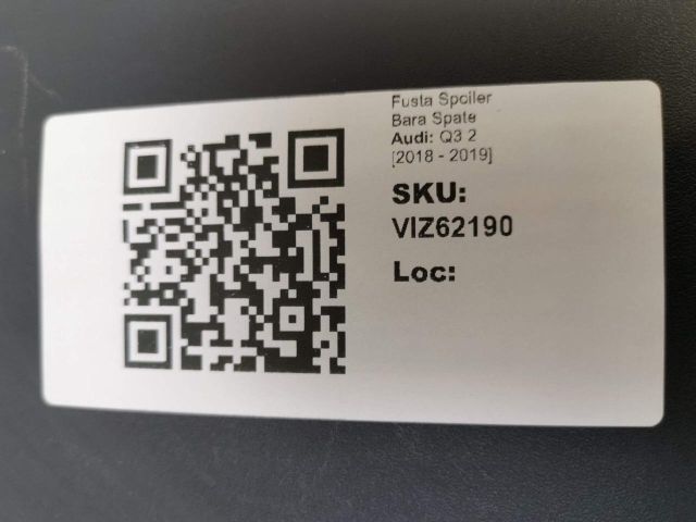 bontott AUDI Q3 Hátsó Lökhárító Alsó (Műanyag)