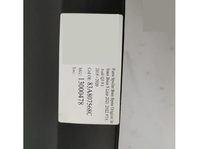 bontott AUDI Q3 Hátsó Lökhárító Alsó (Műanyag)