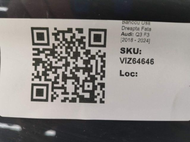 bontott AUDI Q3 Jobb első Ajtó Díszléc