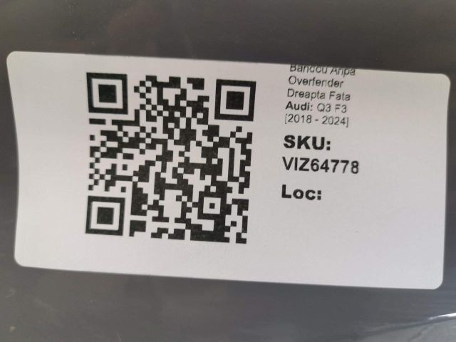 bontott AUDI Q3 Jobb első Ajtó Díszléc