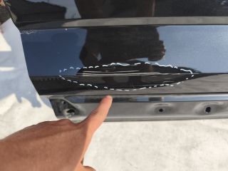 bontott AUDI Q3 Jobb első Ajtó (Üres lemez)