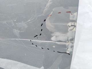 bontott AUDI Q3 Jobb első Ajtó (Üres lemez)