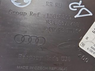 bontott AUDI Q3 Jobb hátsó Ajtó Kárpit