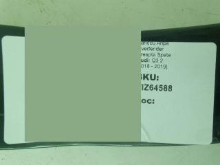 bontott AUDI Q3 Jobb hátsó Sárvédő Díszléc