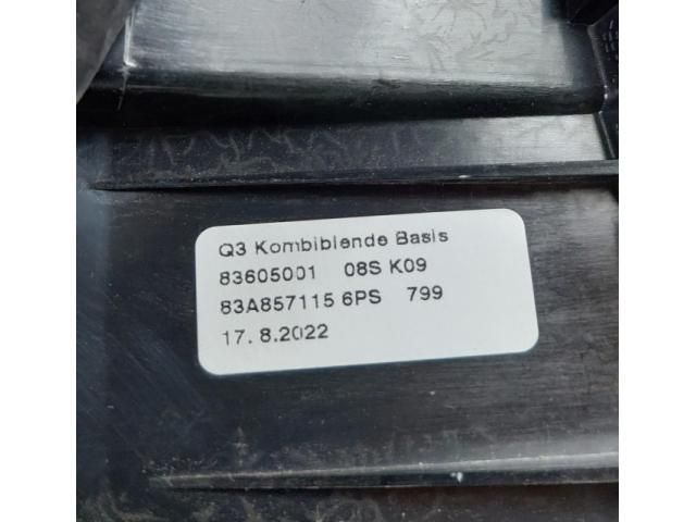 bontott AUDI Q3 Kilométeróra Keret