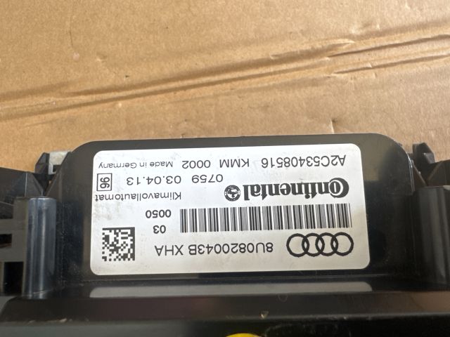 bontott AUDI Q3 Középkonzol Vezérlő Panel