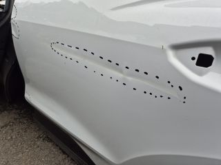 bontott AUDI Q4 Bal hátsó Ajtó (Üres lemez)