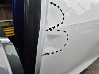 bontott AUDI Q4 Bal hátsó Ajtó (Üres lemez)