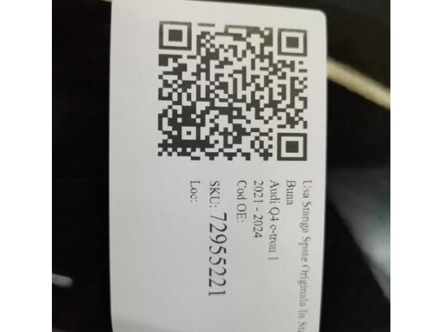 bontott AUDI Q4 Bal hátsó Ajtó (Üres lemez)