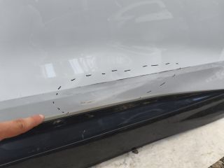 bontott AUDI Q4 Jobb első Ajtó (Üres lemez)