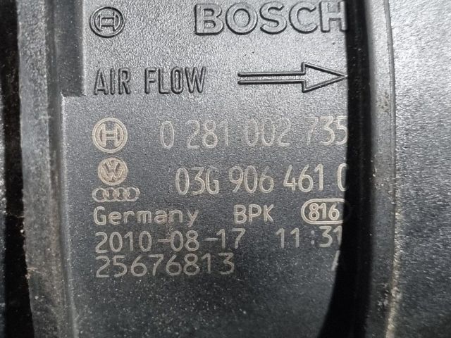 bontott AUDI Q5 Légtömegmérő