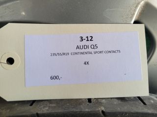 bontott AUDI Q5 Alufelni Szett Gumival