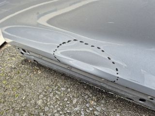 bontott AUDI Q5 Bal első Ajtó (Üres lemez)