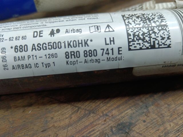 bontott AUDI Q5 Bal Függönylégzsák és Oldallégzsák