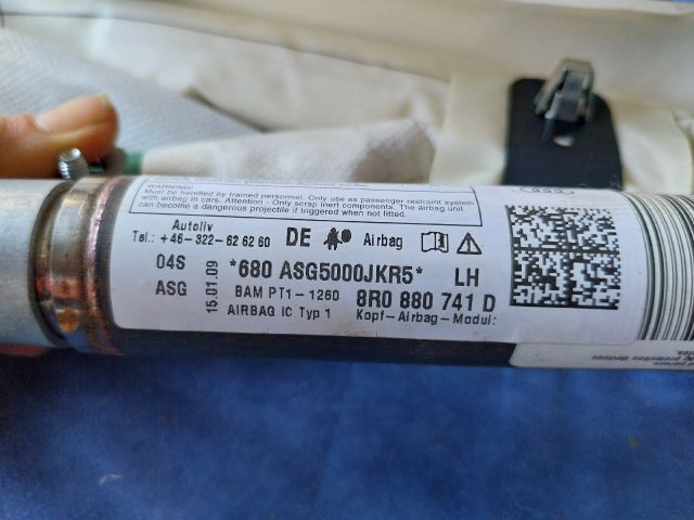 bontott AUDI Q5 Bal Függönylégzsák és Oldallégzsák