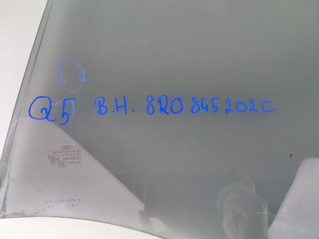 bontott AUDI Q5 Bal hátsó Ablak
