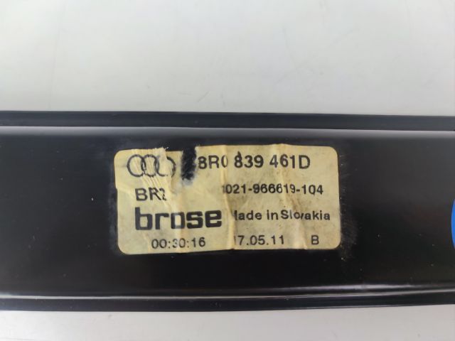 bontott AUDI Q5 Bal hátsó Ablakemelő Szerkezet (Elektromos)