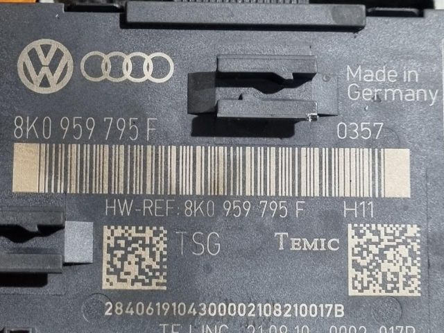 bontott AUDI Q5 Bal hátsó Ajtó Vezérlőegység