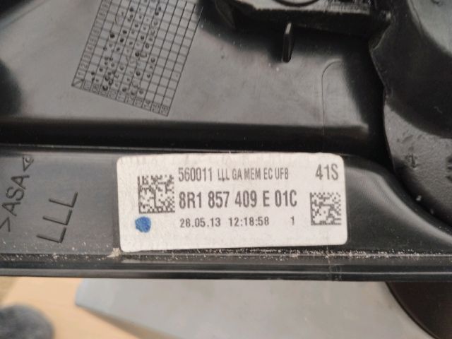 bontott AUDI Q5 Bal Visszapillantó Tükör (Elektromos)