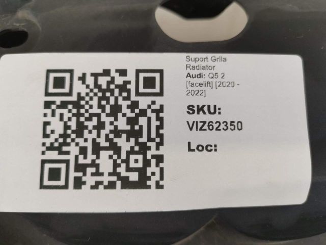 bontott AUDI Q5 Első Lökhárító Tartó Felső