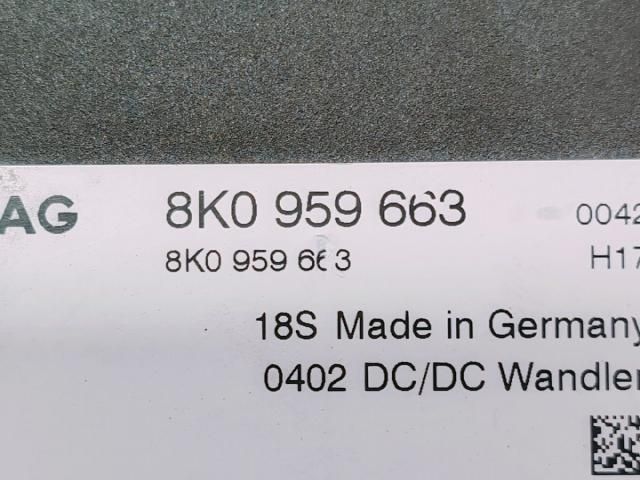 bontott AUDI Q5 Feszültségszabályzó