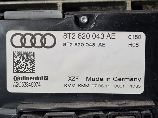 bontott AUDI Q5 Fűtéskapcsoló