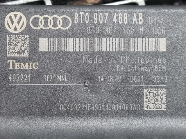 bontott AUDI Q5 Gateway Elektronika