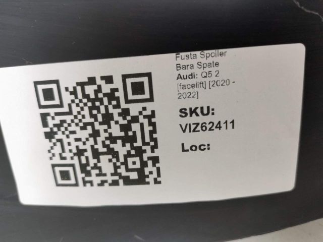 bontott AUDI Q5 Hátsó Lökhárító Alsó (Műanyag)