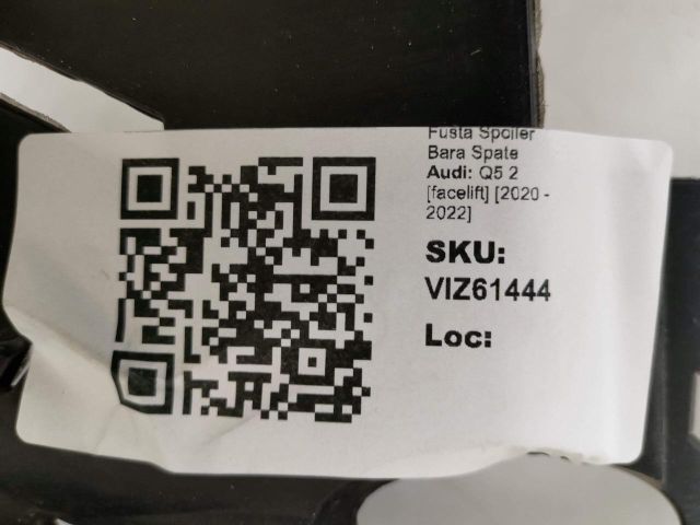 bontott AUDI Q5 Hátsó Lökhárító Alsó (Műanyag)