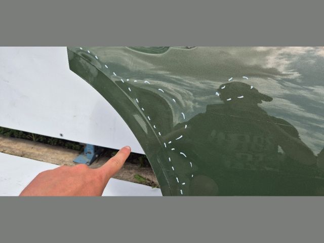 bontott AUDI Q5 Jobb hátsó Ajtó (Üres lemez)